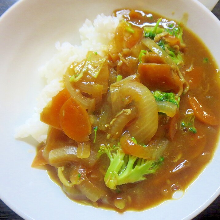 シラス入り野菜カレー